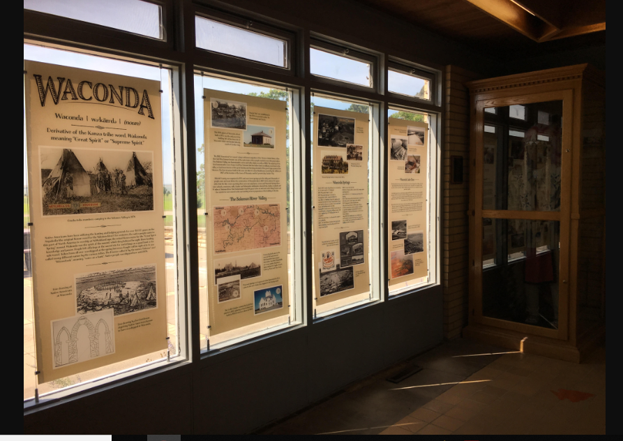 Educational Panels in museum.
