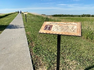 Sidewalk to replica pool
