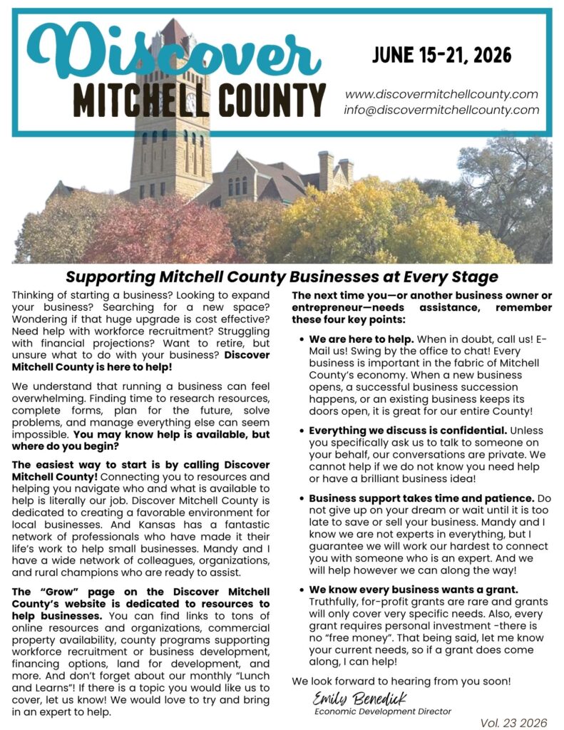 Supporting Mitchell County Businesses