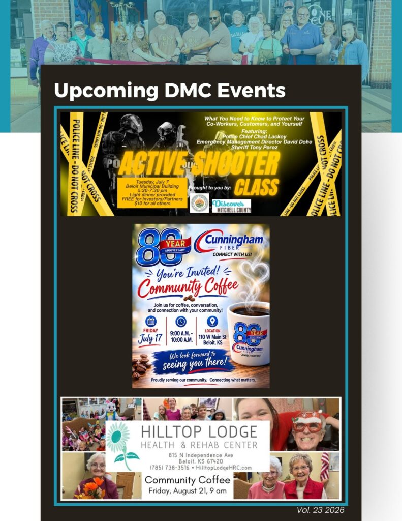 Upcoming DMC Events