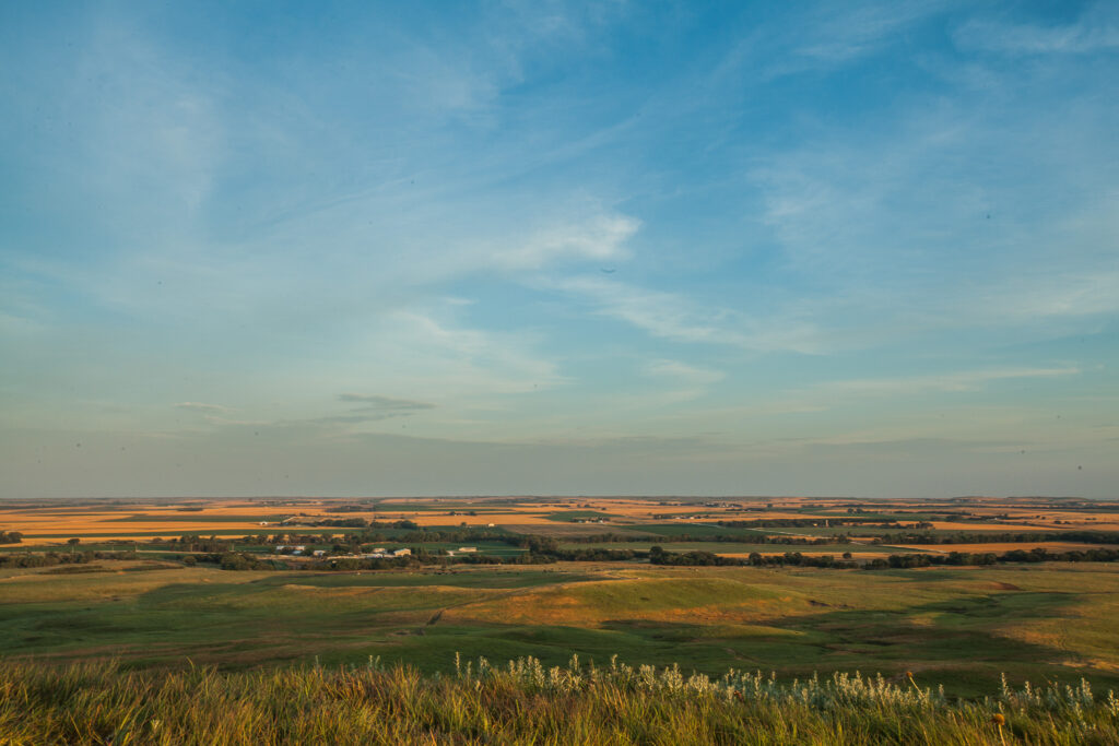 Prairie landscape